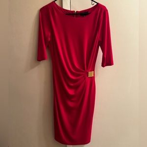 New Without Tags Red Tahari Dress